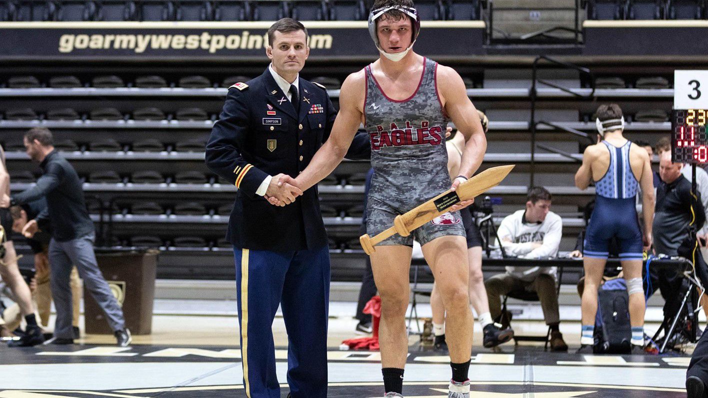 LHU Wrestling - Hazel named EWL Athlete of the Week